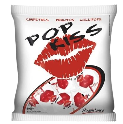 PIR POP KISS CEREJA C/50UN FLORESTAL 500G