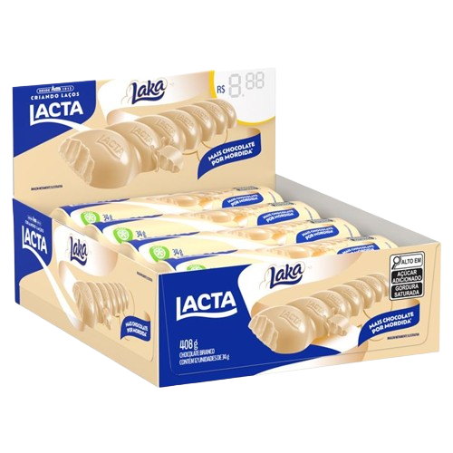 CHOCOLATE LACTA 12X34G LAKA MONDELEZ