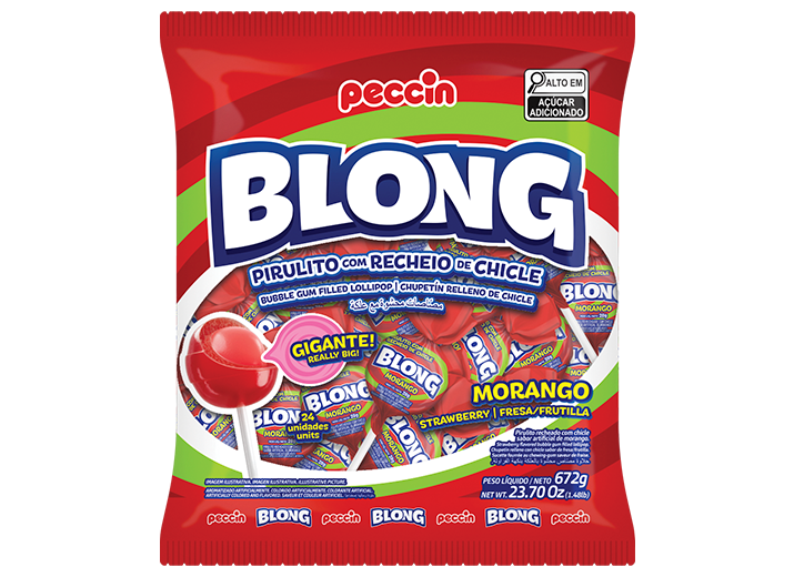 PIR BLONG MORANGO 672G C/24UN