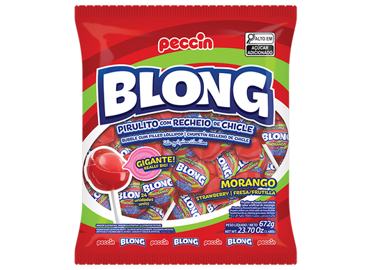 PIR BLONG MORANGO 672G C/24UN