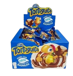 CHOCOLATE TORTUGUITA ARCOR AO LEITE 24UN