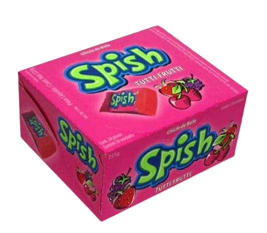 CHICLETE SPISH TUTTI FRUTTI 40UN SUKEST