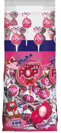 PIR CHERRY POP BAG CEREJA C/100UN SIMAS